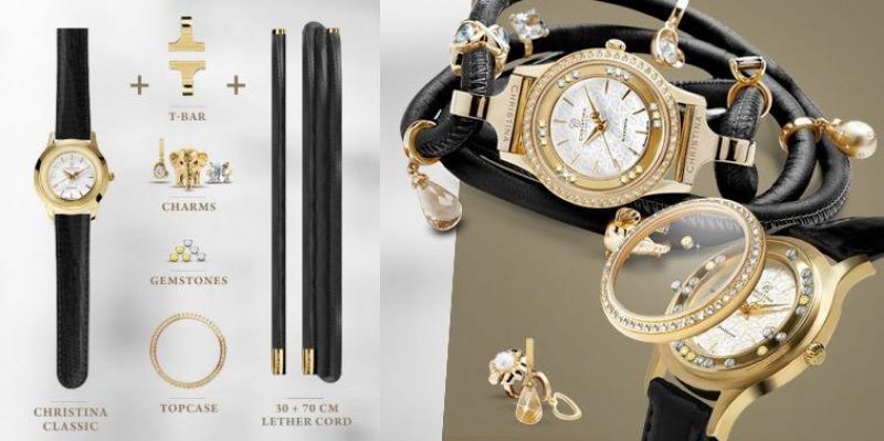 ceasuri Swiss Made Christina Diamonds