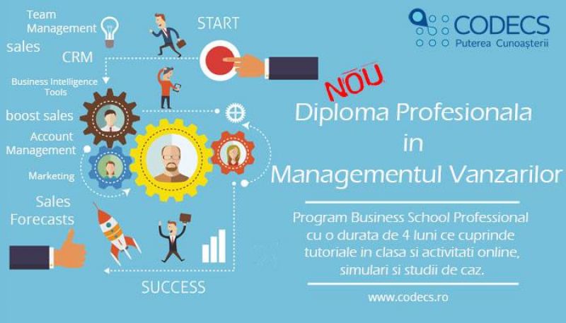 Diploma Profesionala in Managementul Vanzarilor Diploma Profesionala in Managementul Vanzarilor