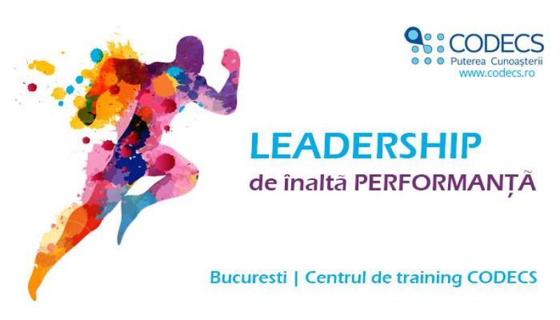 Leadership de inalta PERFORMANTA