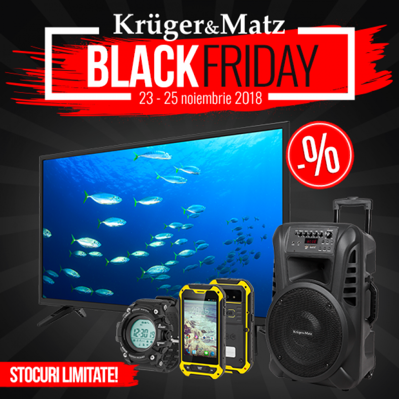 Reduceri de Black Friday pe krugermatz.ro