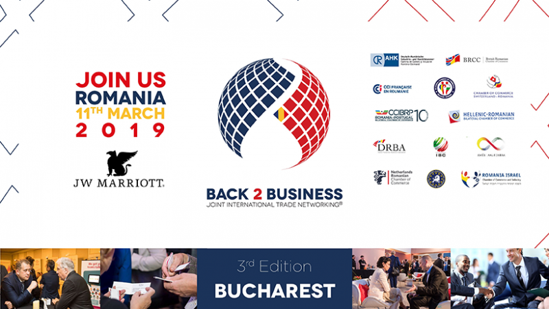BACK 2 BUSINESS revine în București cu cea de-a treia ediție pe data de 11 martie 2019