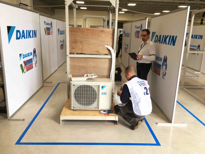 Tehnicienii parteneri Daikin România au oportunitatea de a participa la Daikin Service Games 2019