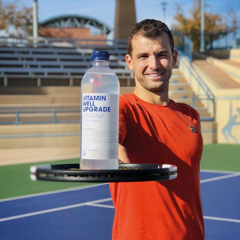 Grigor Dimitrov este noul brand ambasador global Vitamin Well