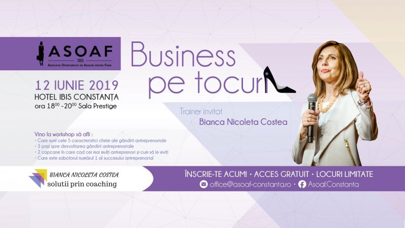 " Business pe tocuri"