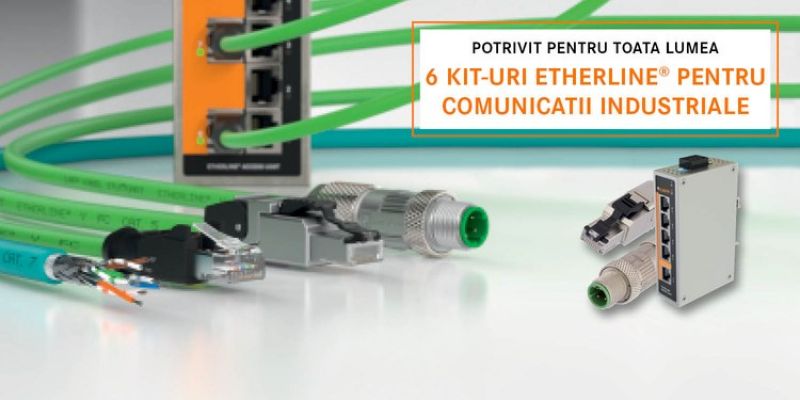 Promotie LAPP Romania la kituri pentru comunicatii industriale Etherline