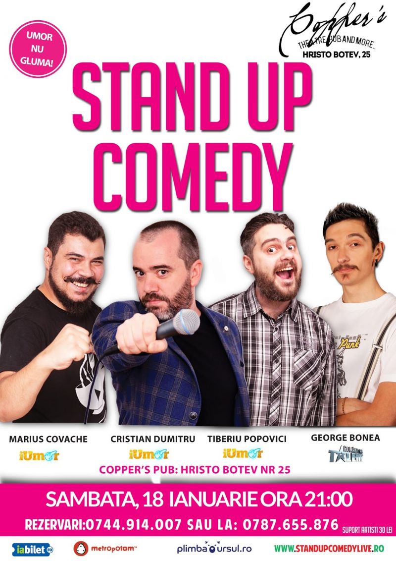 Stand Up Comedy 18 ianuarie 2020