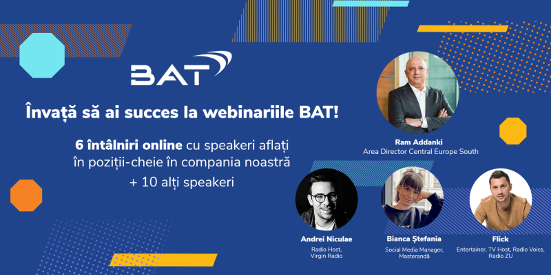 6 webinarii BAT