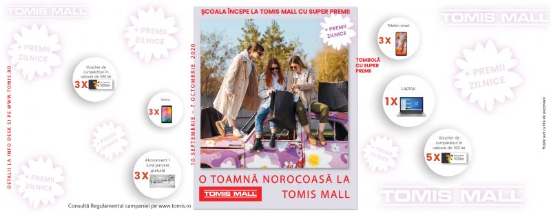 O toamna norocoasa la Tomis Mall