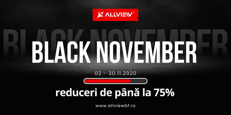 Allview lansează Black November