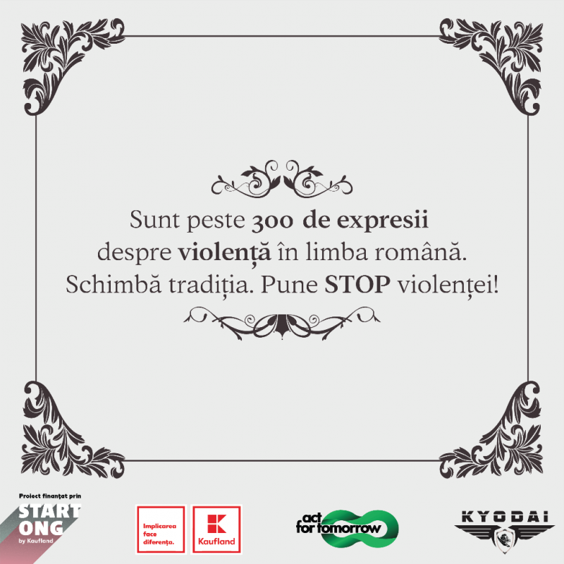 Bătaie ca-n poveşti, o campanie împotriva violenței domestice