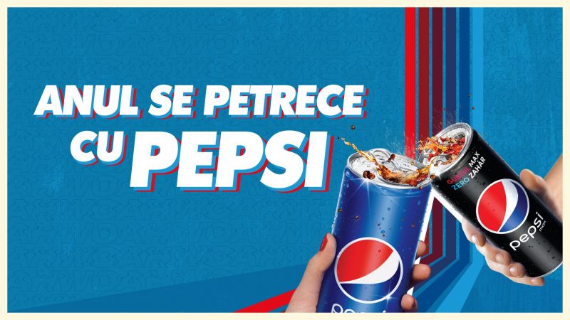 Anul nou  se petrece cu Pepsi