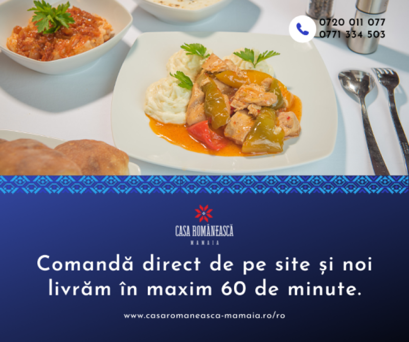 Restaurantul cu specific romanesc din Constanta