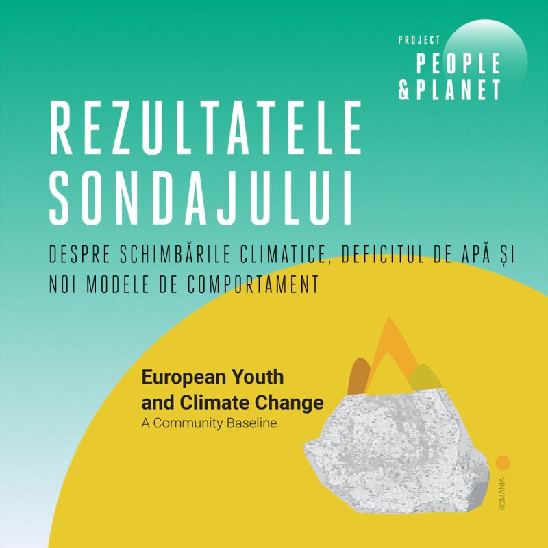 Sondaj despre atitudinea tinerilor romani fata de schimbarile climatice