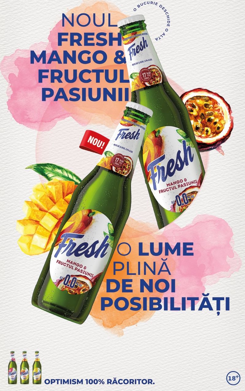 Fresh 0.0 Mango și Fructul Pasiunii