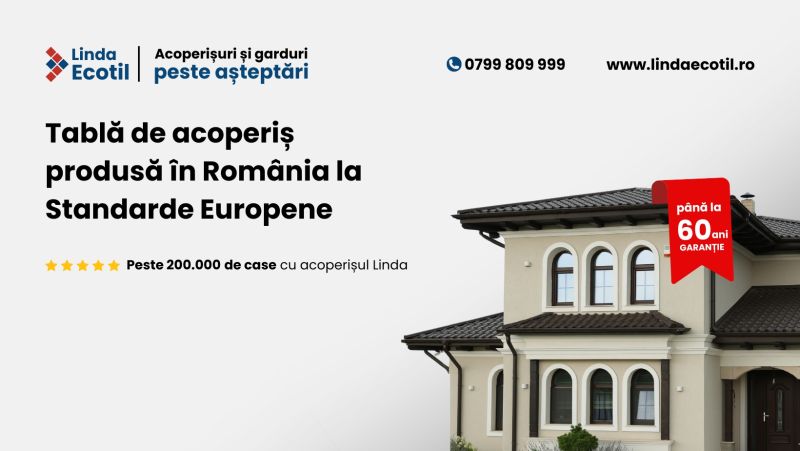 Tablă de acoperiş şi garduri metalice