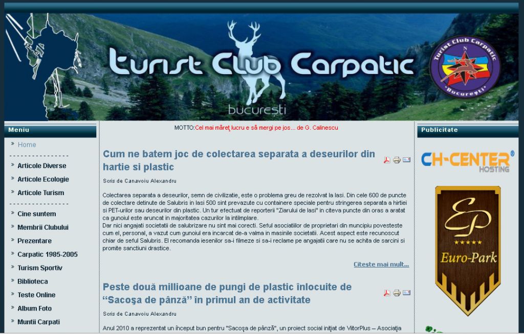 Turist Club Carpatic Bucuresti Turist Club Carpatic Bucuresti